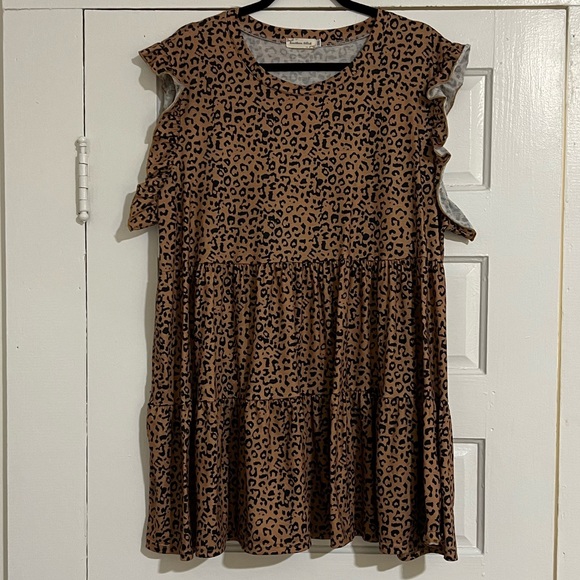 Southern Stitch leopard print tunic - Picture 1 of 4